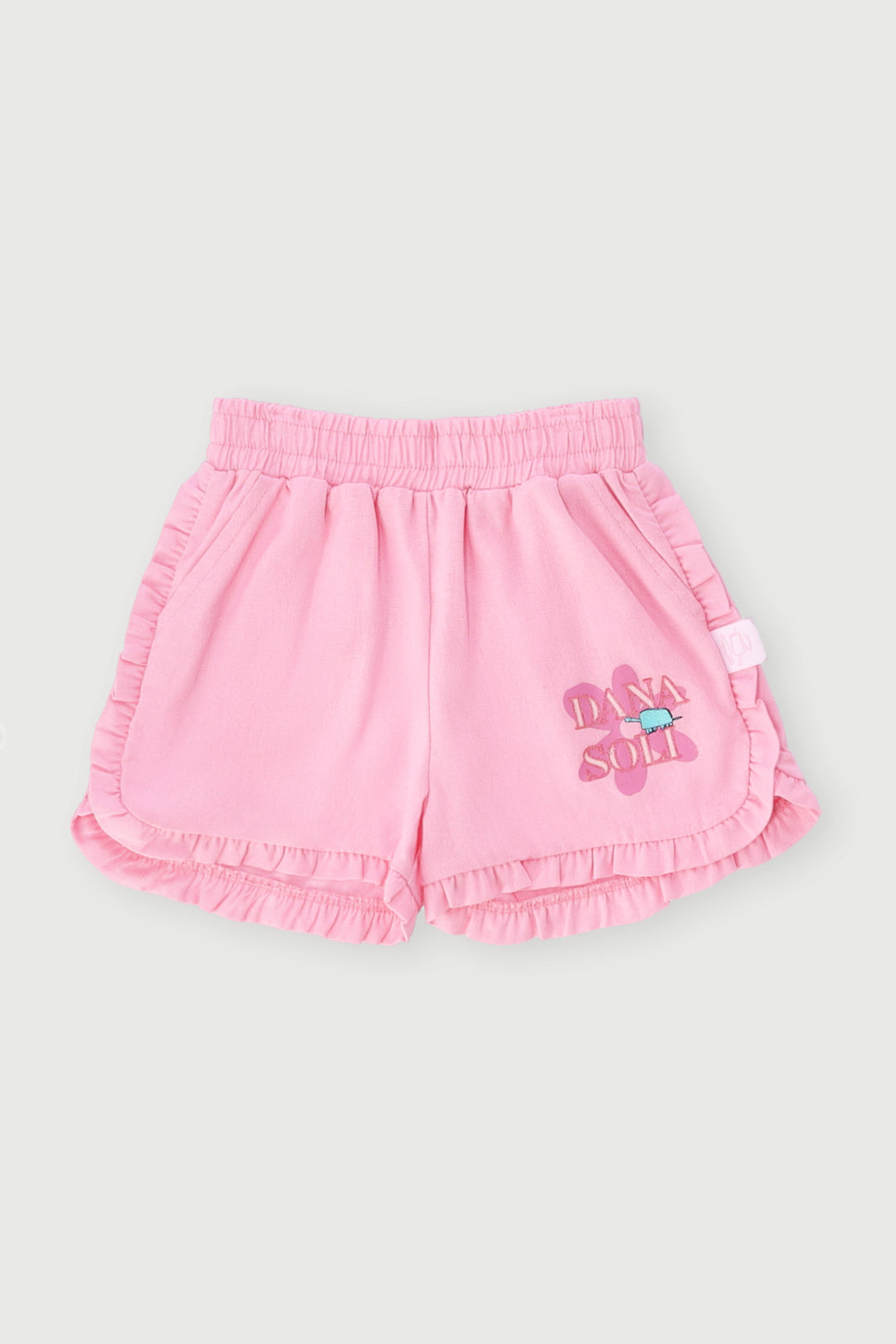 Pre-Girls Danasoli Linen Shorts - Pink
