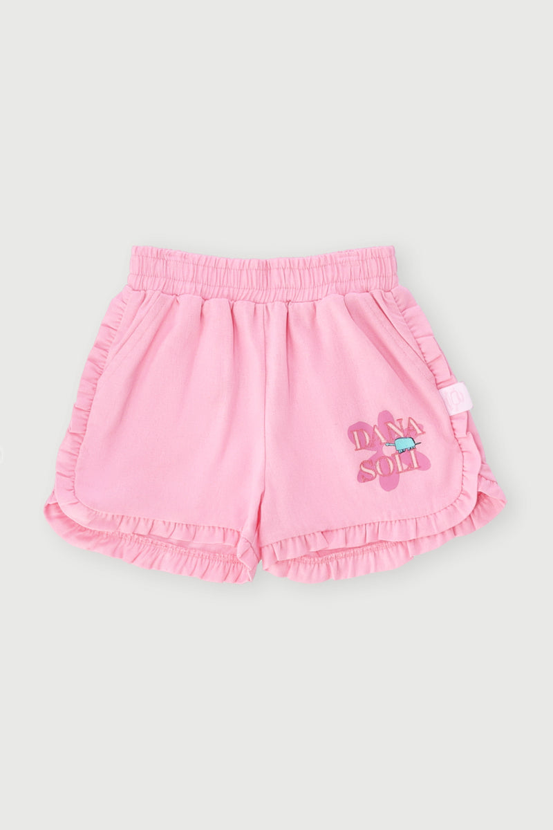 Pre-Girls Danasoli Linen Shorts - Pink