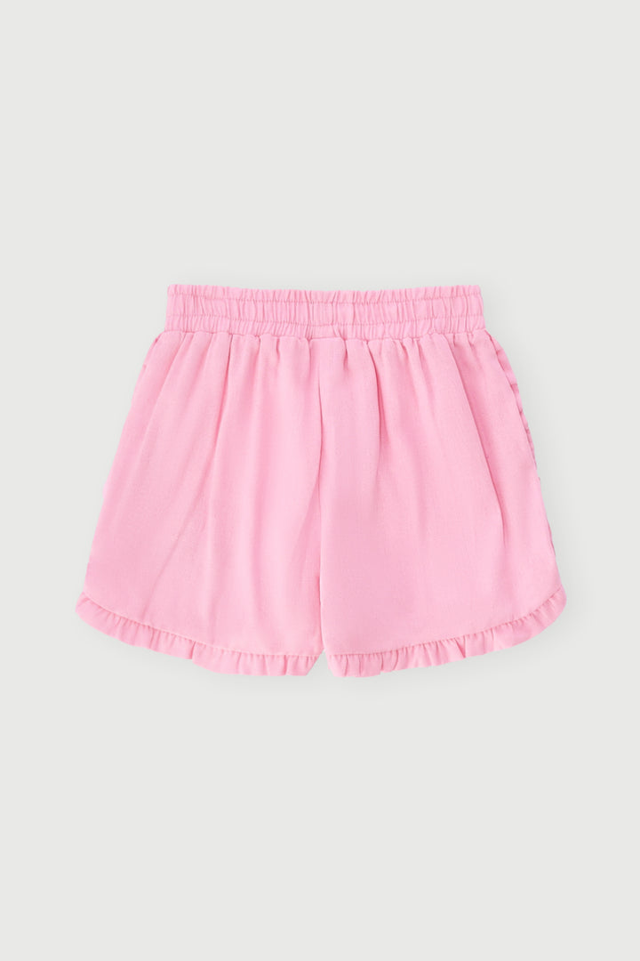 Pre-Girls Danasoli Linen Shorts - Pink