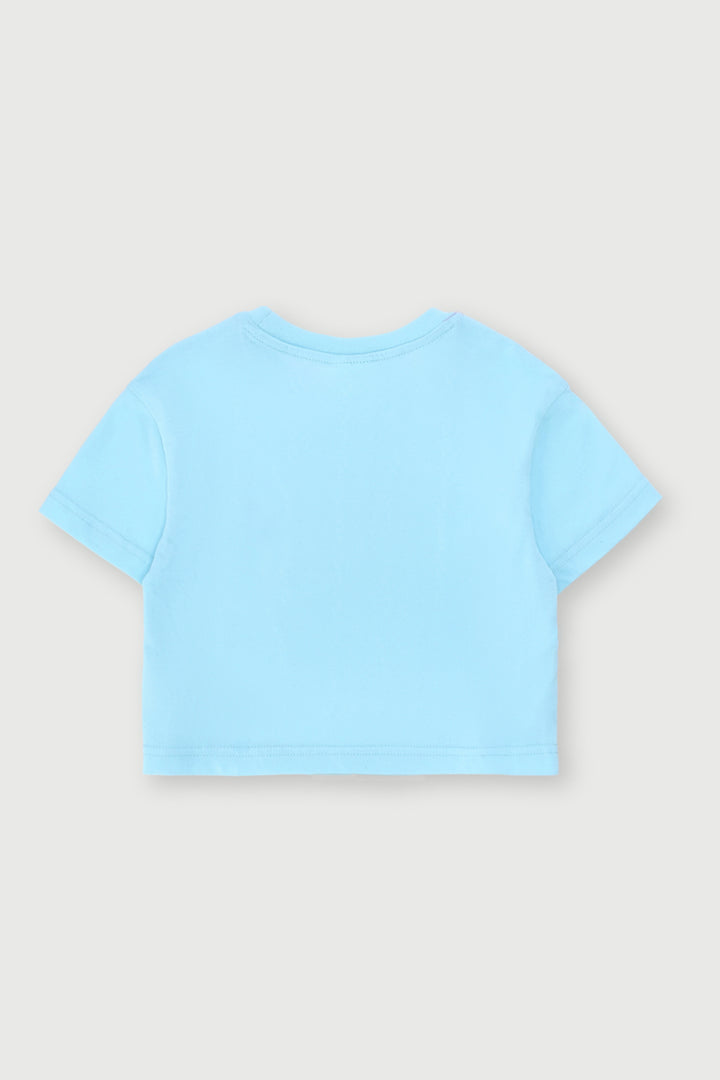 Pre-Girls Hello Kitty Top - Blue