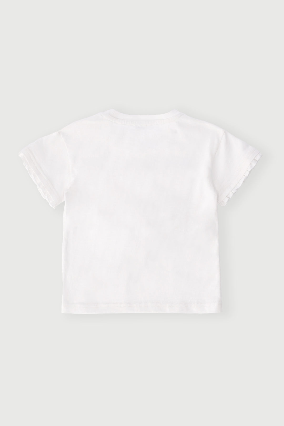Pre-Girls Rainbow Tee - Cream
