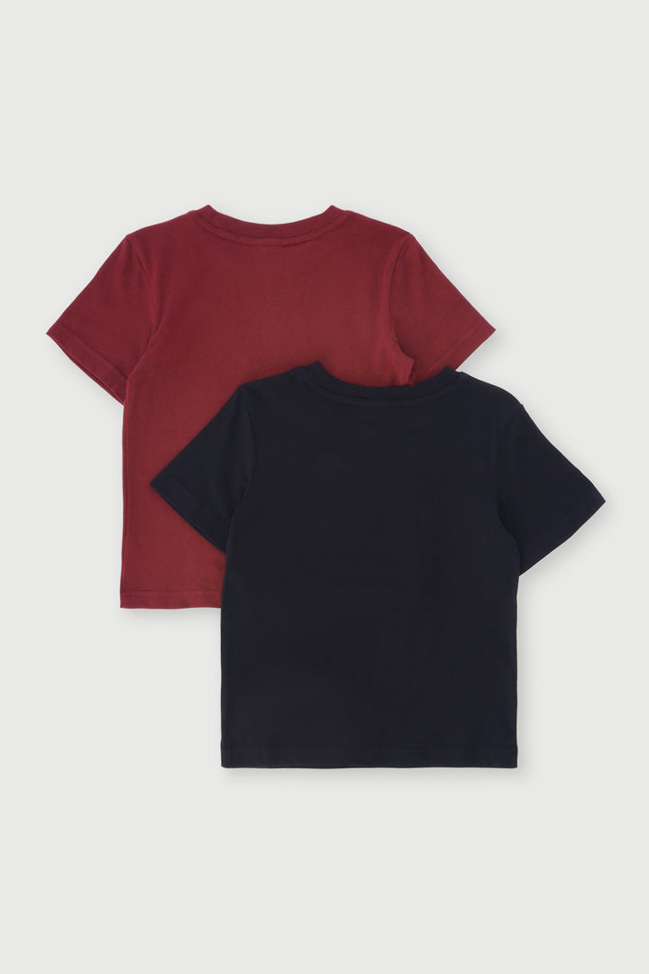 Pre-Boys 2 Pack Spiderman Tee - Black/Red