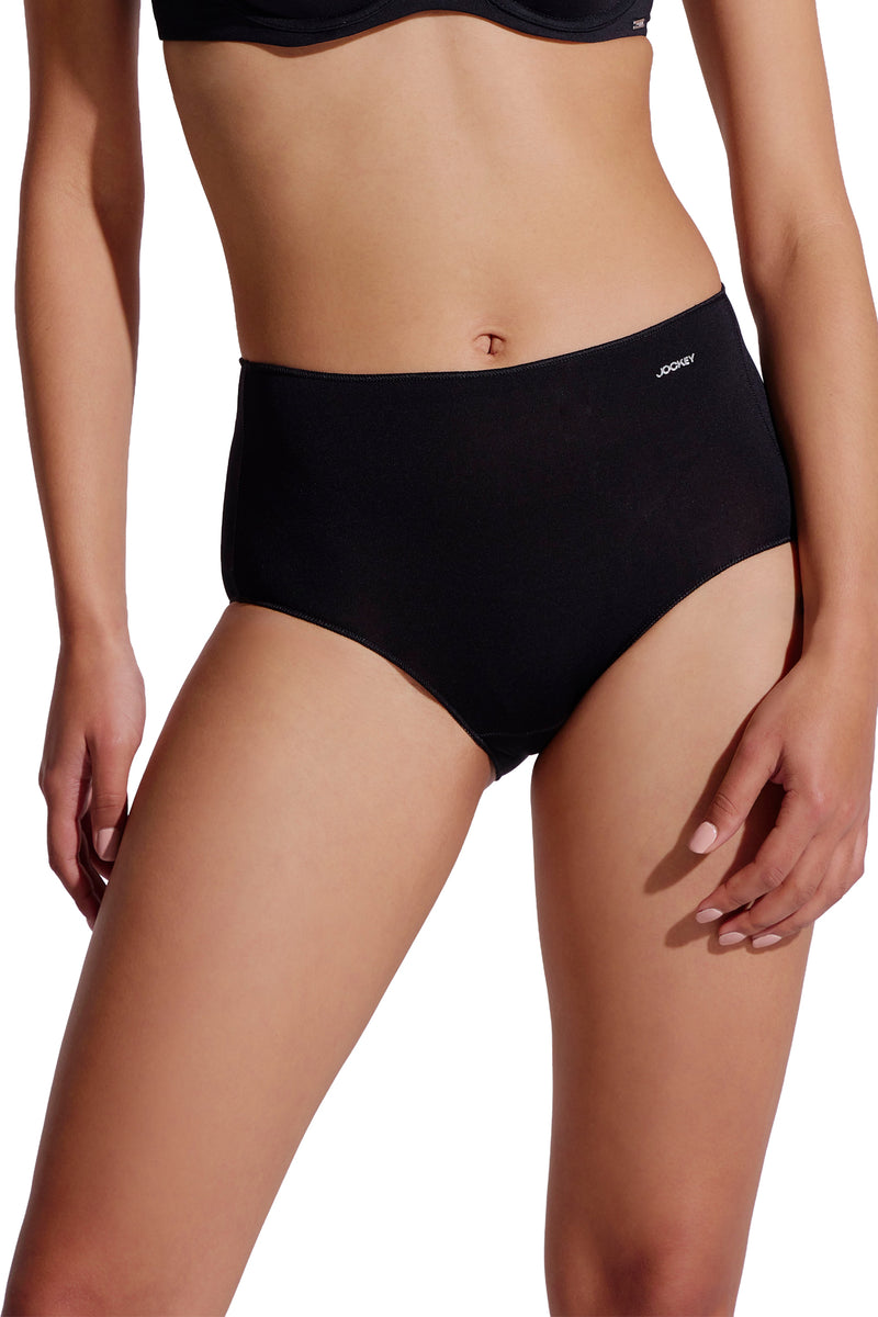 3 Pack Brief Panties - Pink/Natural