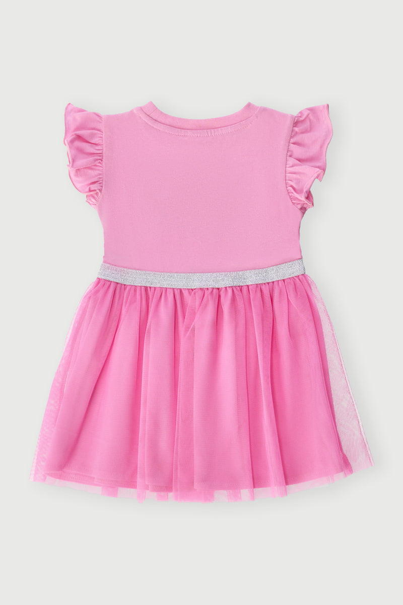 Baby Girls Hello Kitty Party Dress - Pink