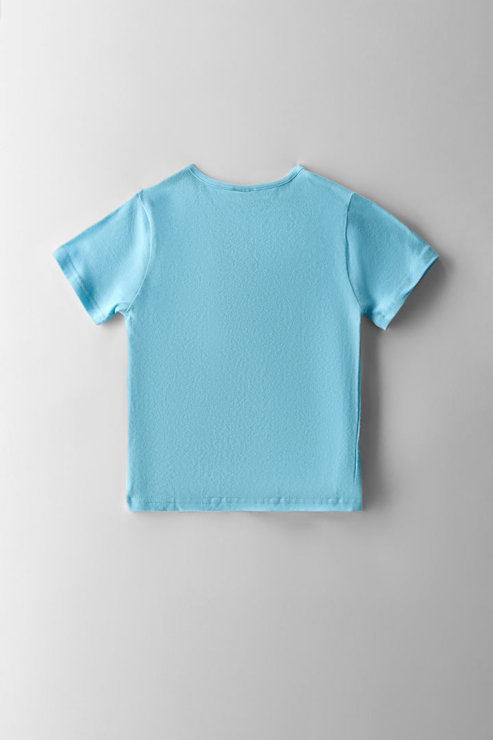 Girls Magic Fitted Tee - Aqua
