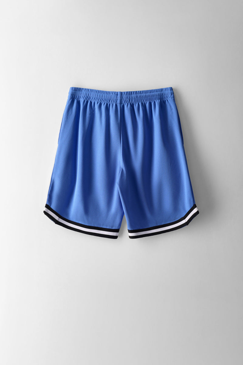 Boys Stripe La Sports Shorts - Blue