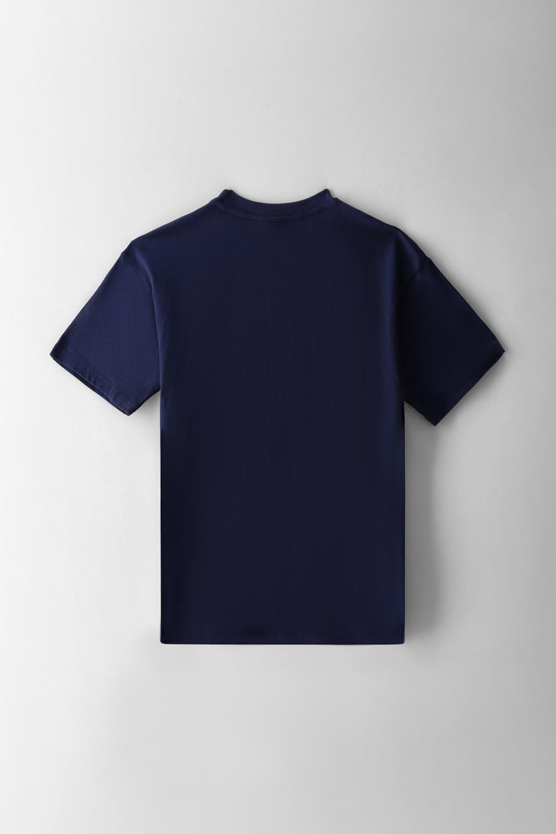 Boys Beast Vibes Oversized T-Shirt - Navy