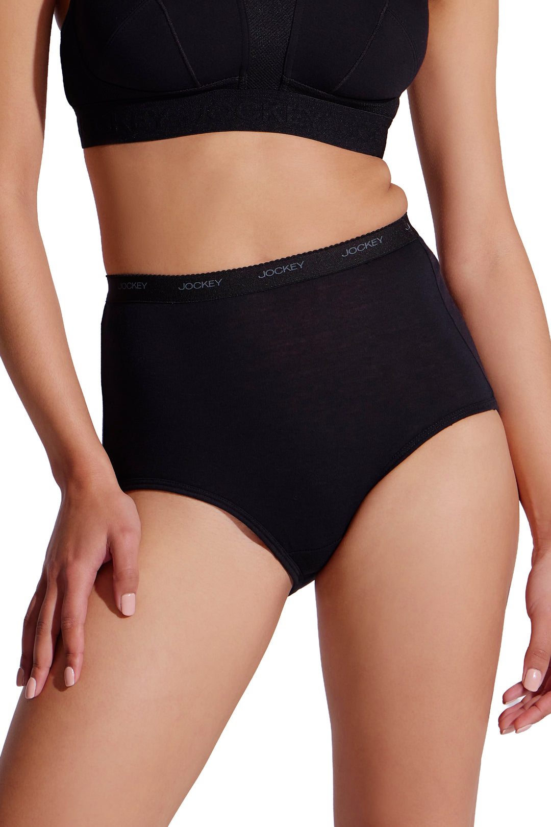 5 Pack Cotton Pearl Floral Pleasure Brief Panties - Multi