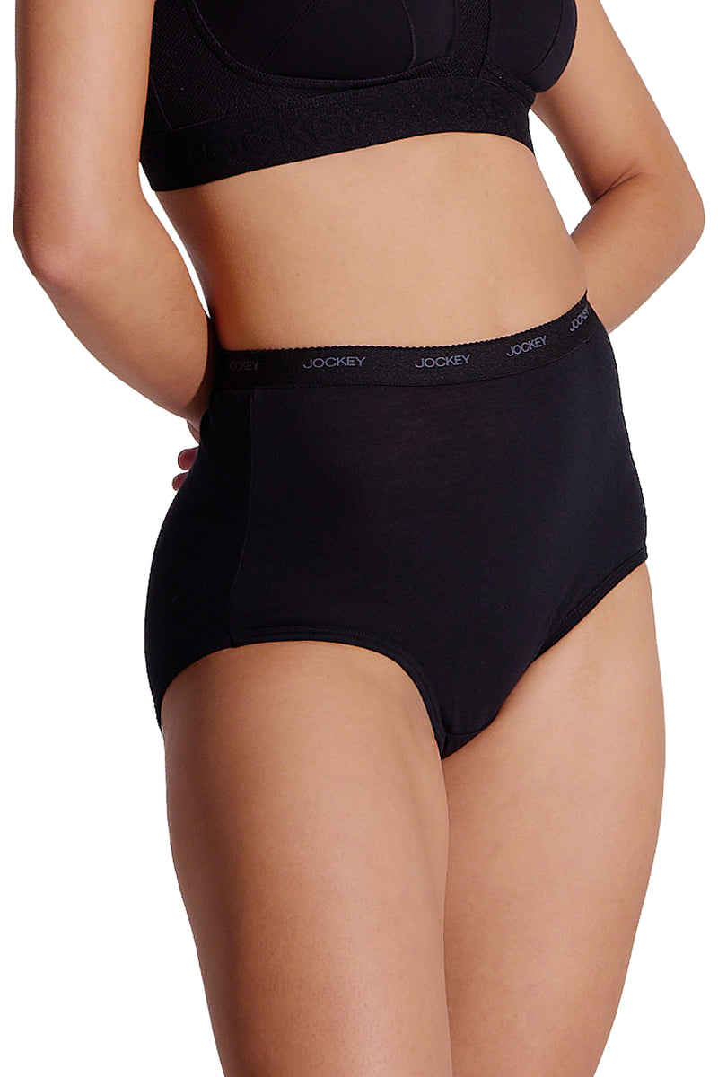 5 Pack Cotton Pearl Floral Pleasure Brief Panties - Multi