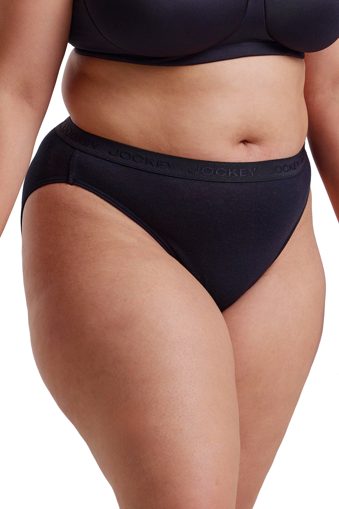 5 Pack Berry Stripe Hi-Cut Panties - Multi