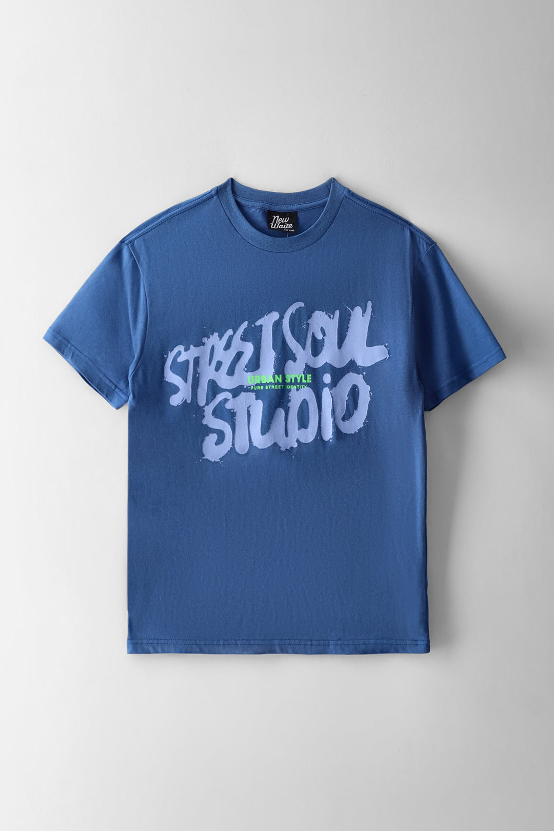 Boys Street Soul Print T-Shirt - Blue