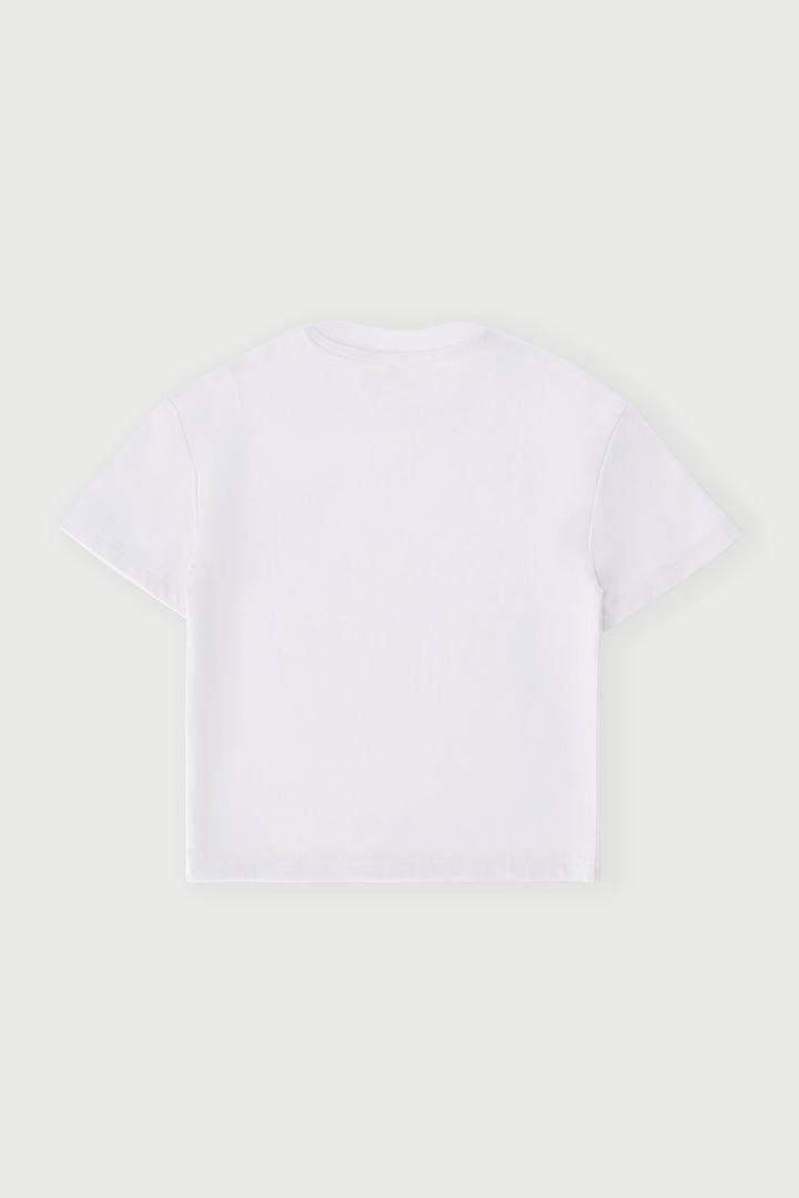 Pre-Boys Premium Embroidered Tee - White