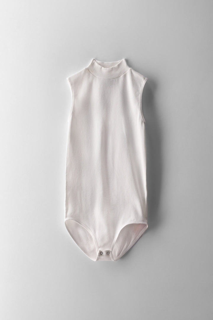 Girls Seamless Bodysuit - White