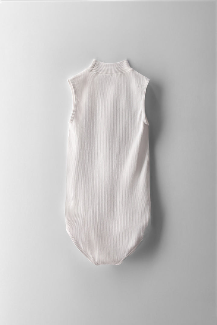 Girls Seamless Bodysuit - White