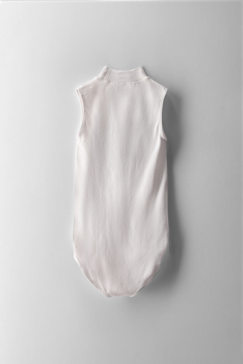 Girls Seamless Bodysuit - White
