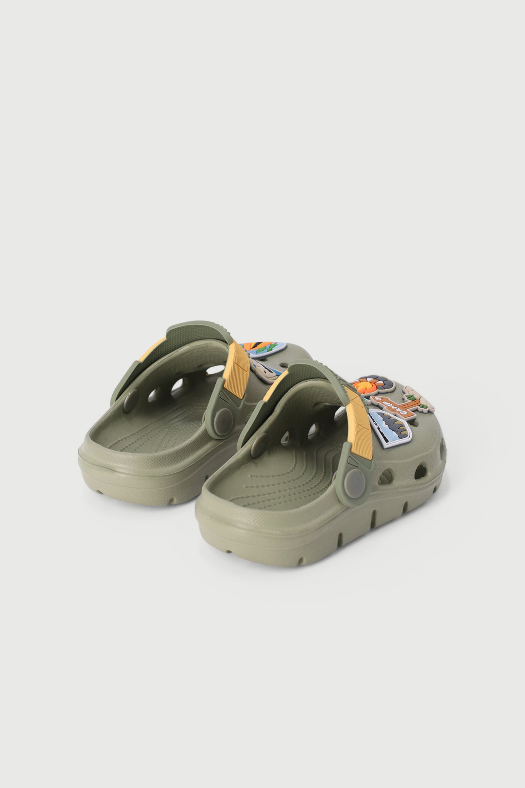 Pre-Boys Camping Clog - Green
