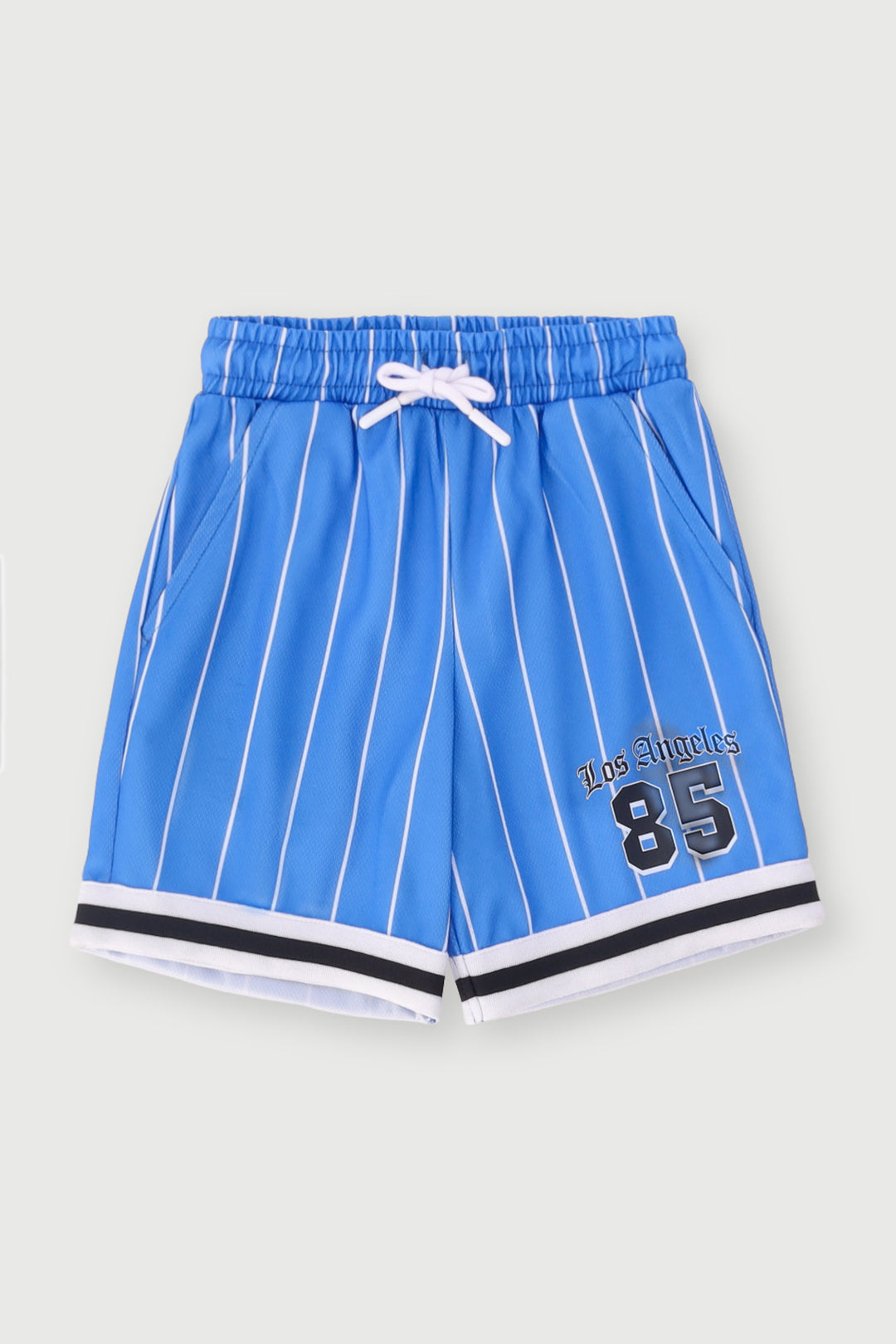 Pre-Boys Sports Mesh Colourblock Shorts - Blue