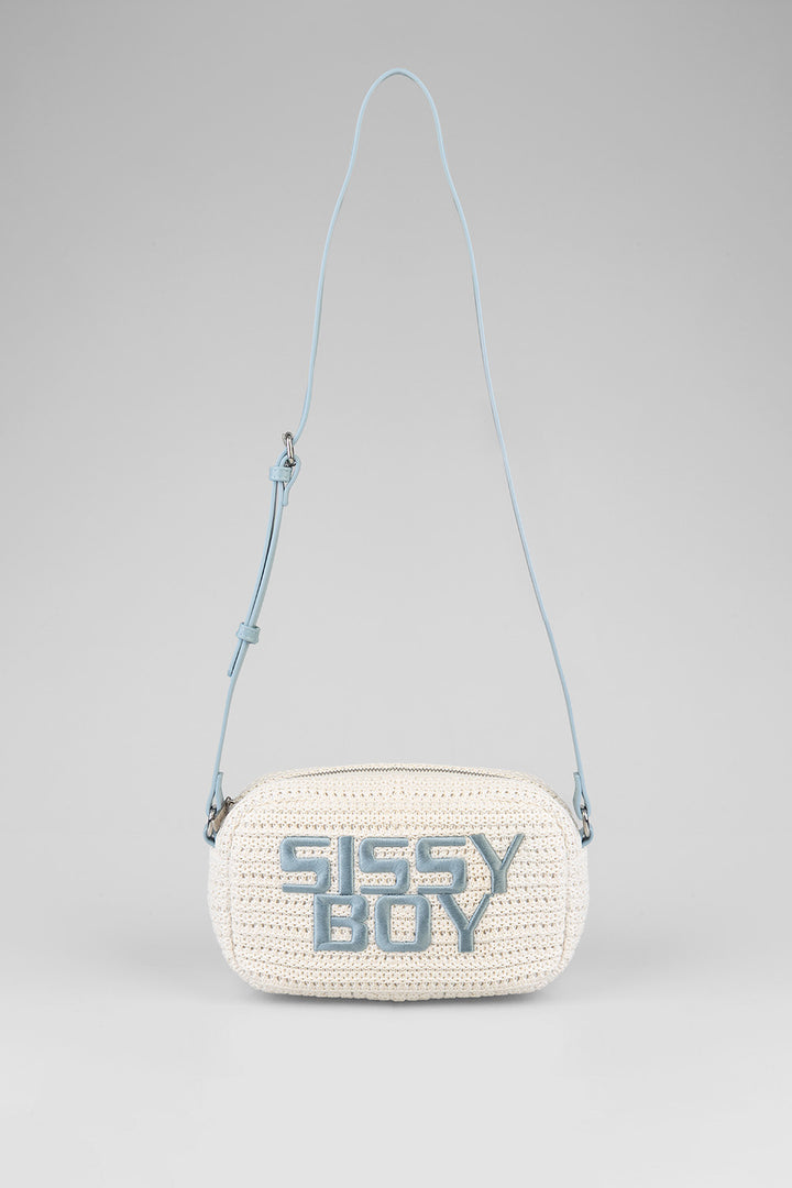 Wren Woven Crossbody Bag - Brown