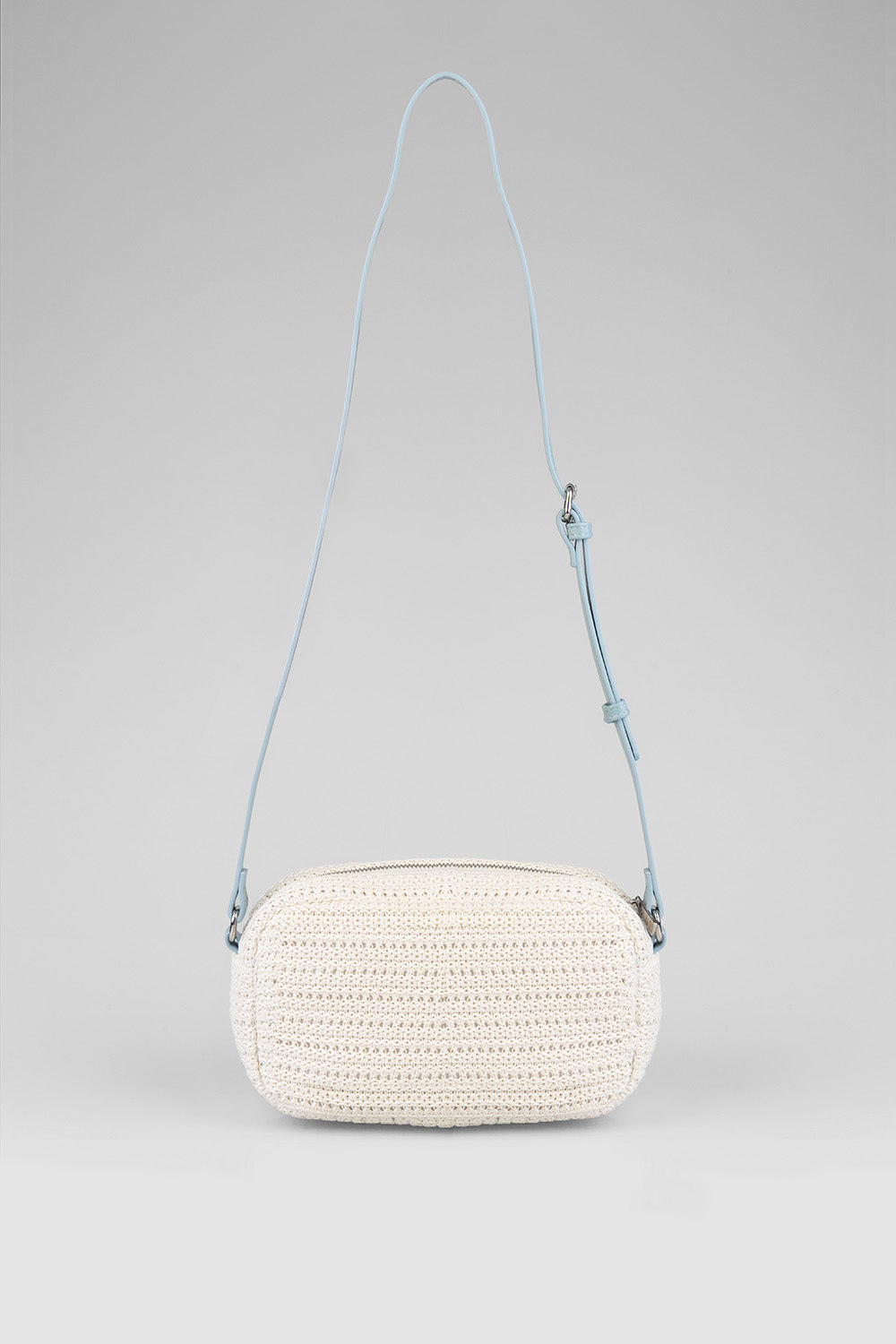 Wren Woven Crossbody Bag - Brown