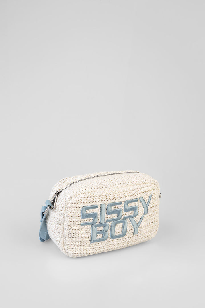 Wren Woven Crossbody Bag - Brown