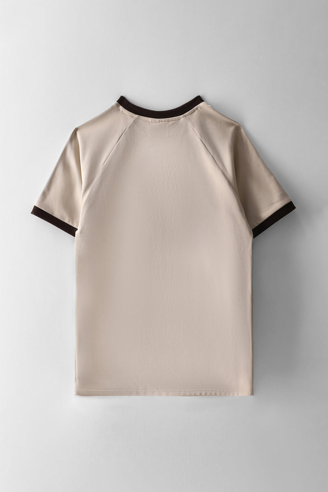 Boys Interlock Oversized Sports T-Shirt - Stone