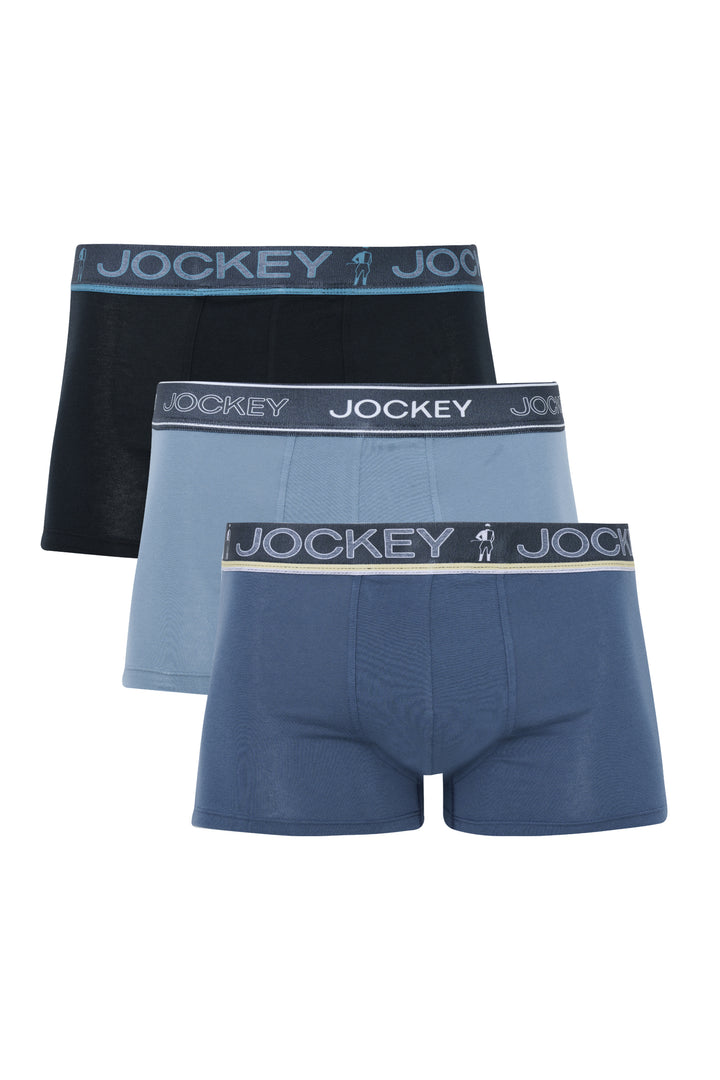 3 Pack Digi Short Trunk - Black/Blue/Indigo