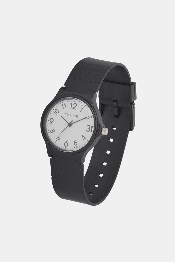 Kids ABS Analogue Watch - Black