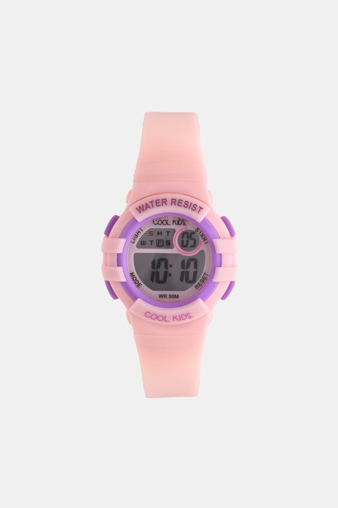 Girls Digital 3ATM Petite Wrist Watch - Light Pink/Lilac