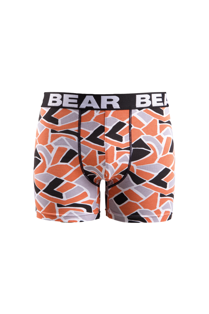 3 Pack Geo Bodyshorts - Orange