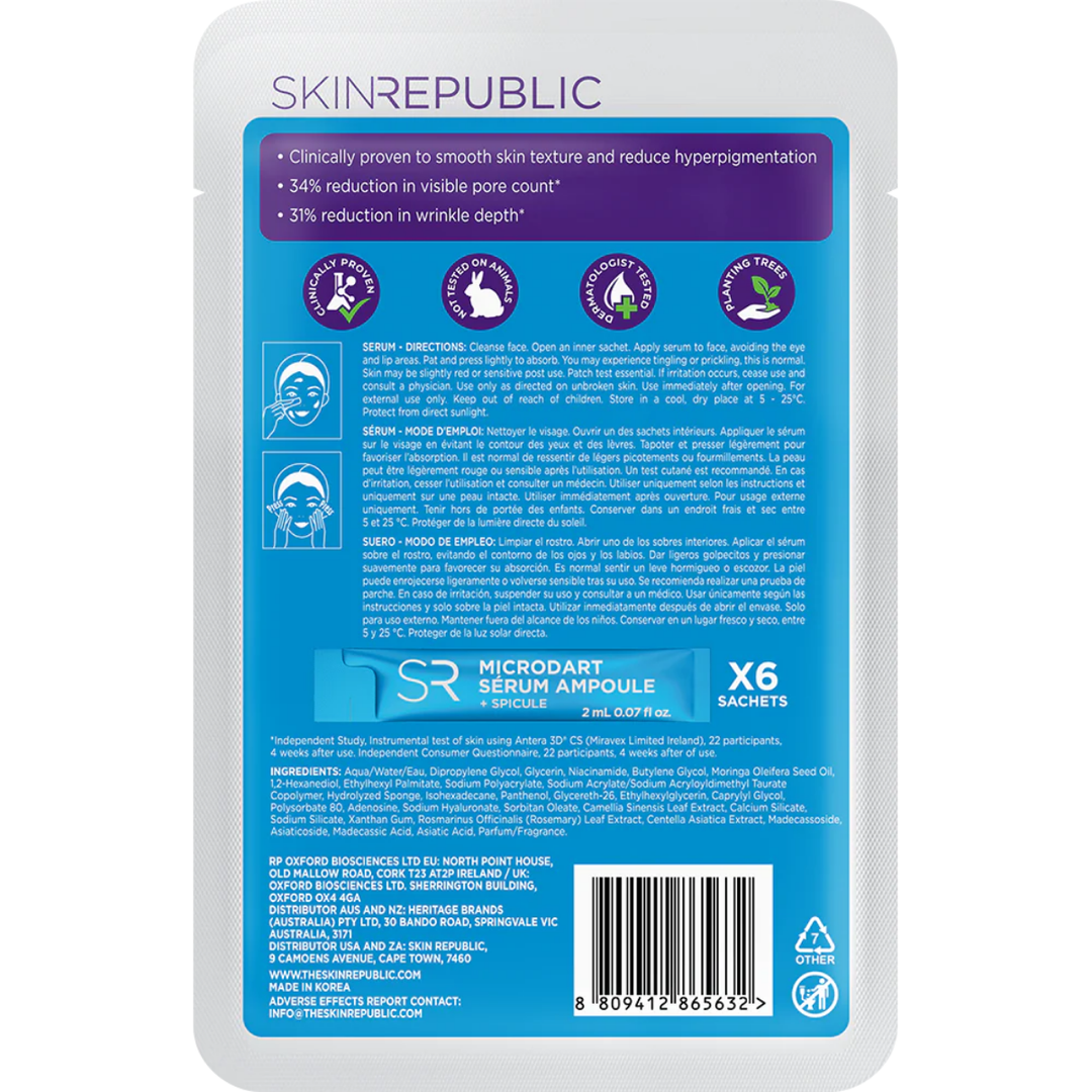 Skin Republic Microdart Serum Ampoule + Spicule