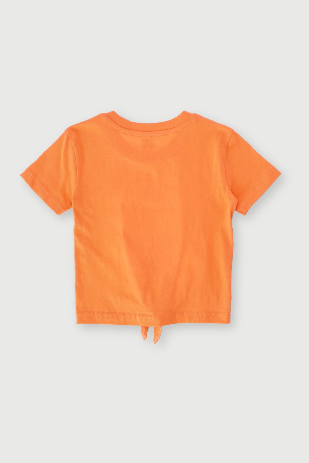 Pre-Girls Sequin Ice Cream Tie Tee - Orange