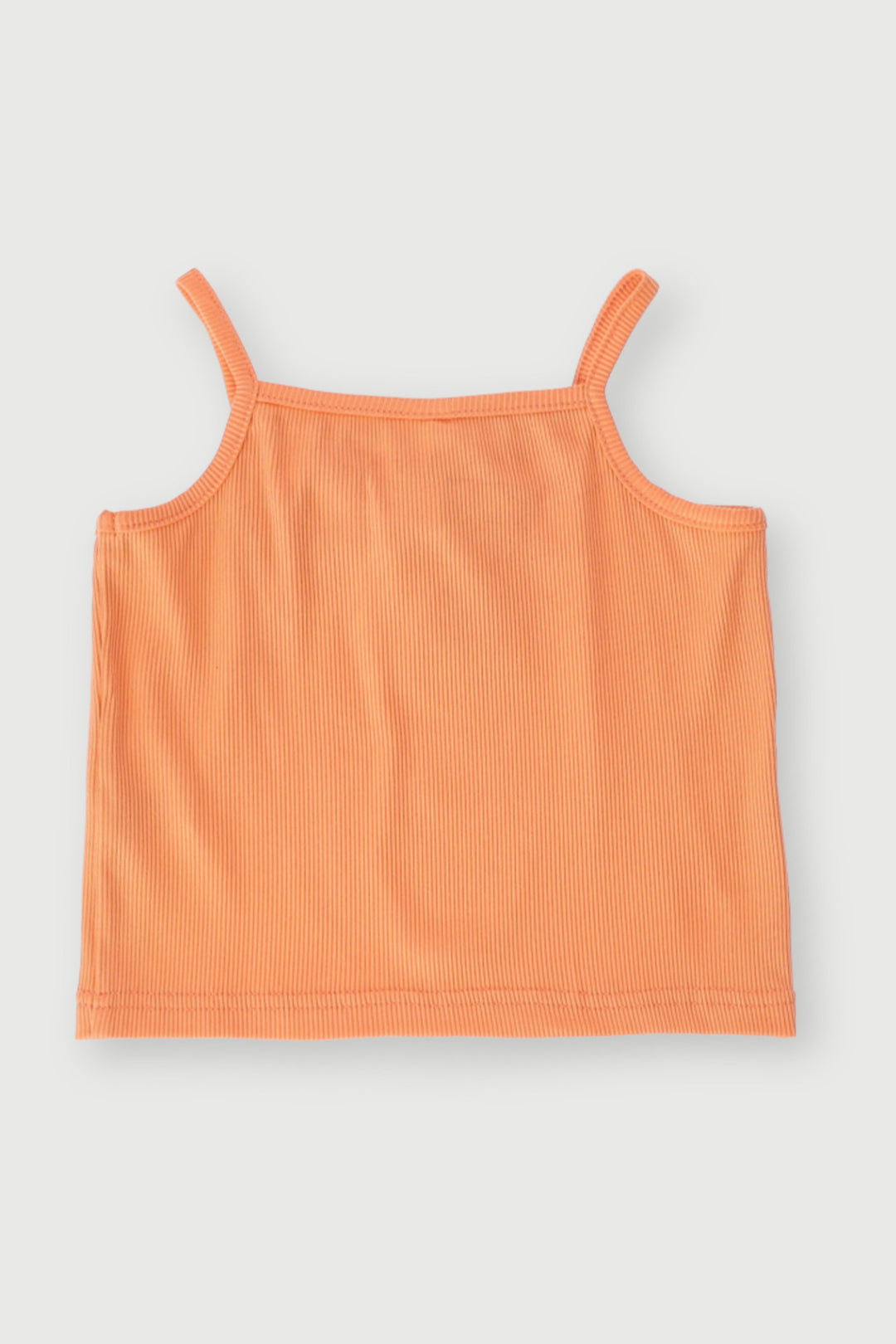 Pre-Girls Bow Rib Vest - Orange