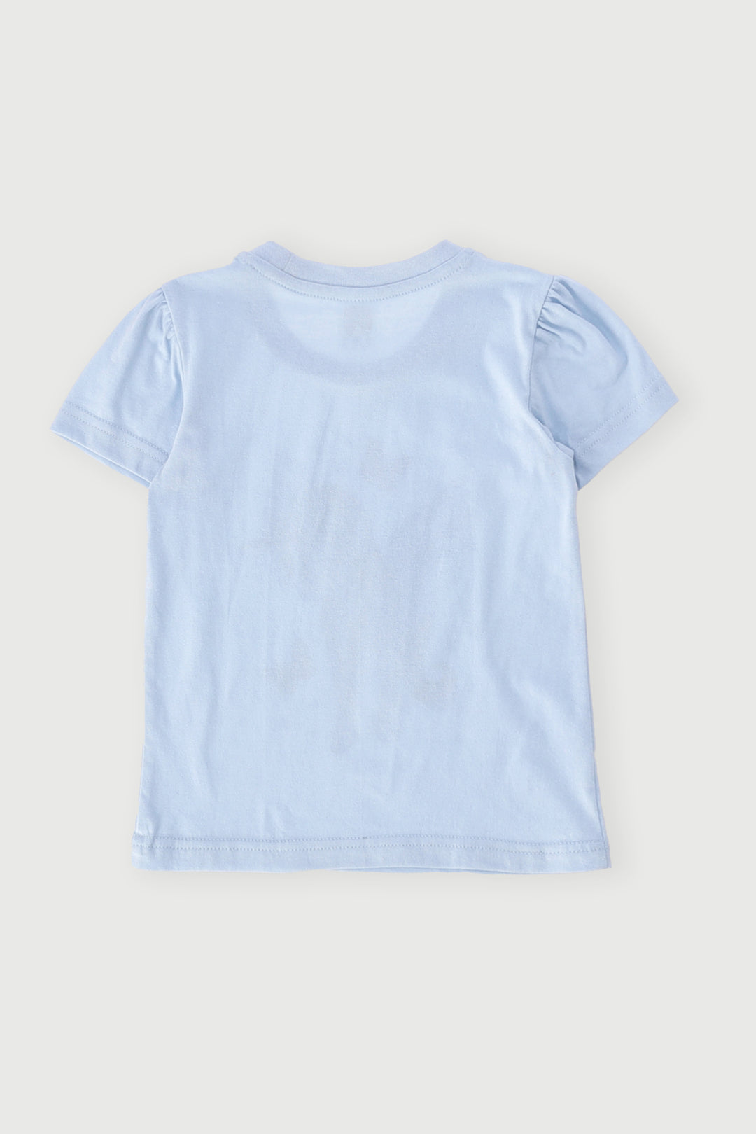 Pre-Girls Unicorn Tee - Sky Blue