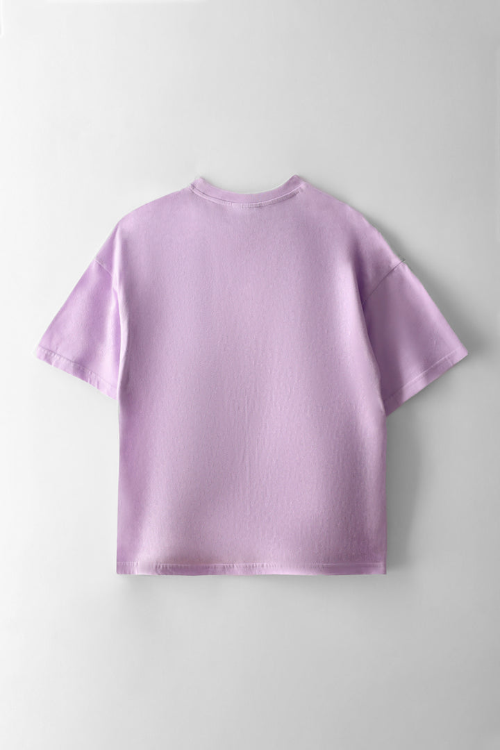 Girls Squishmellow Oversized Tee - Lilac
