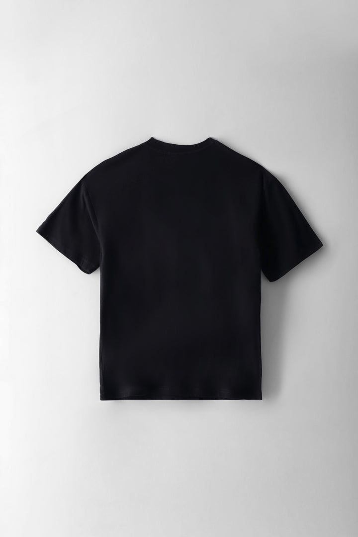 Boys Nasa Moon Skater Oversized T-Shirt - Black