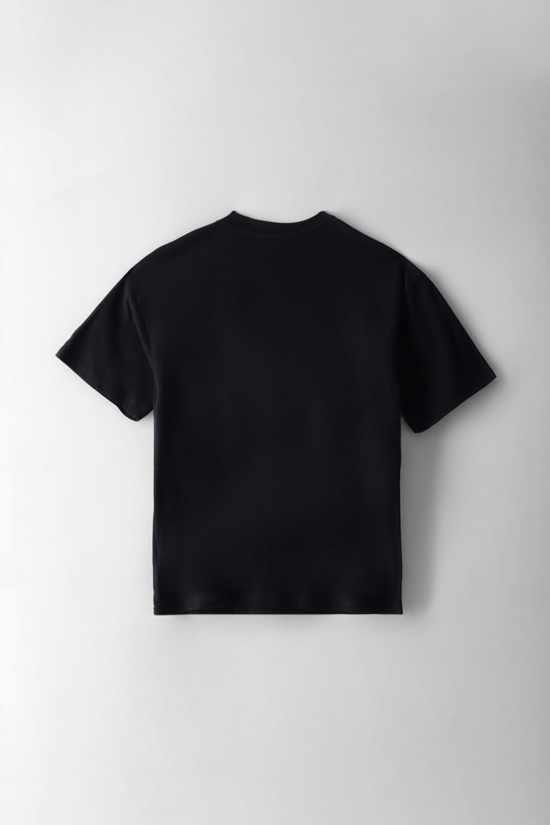 Boys Nasa Moon Skater Oversized T-Shirt - Black