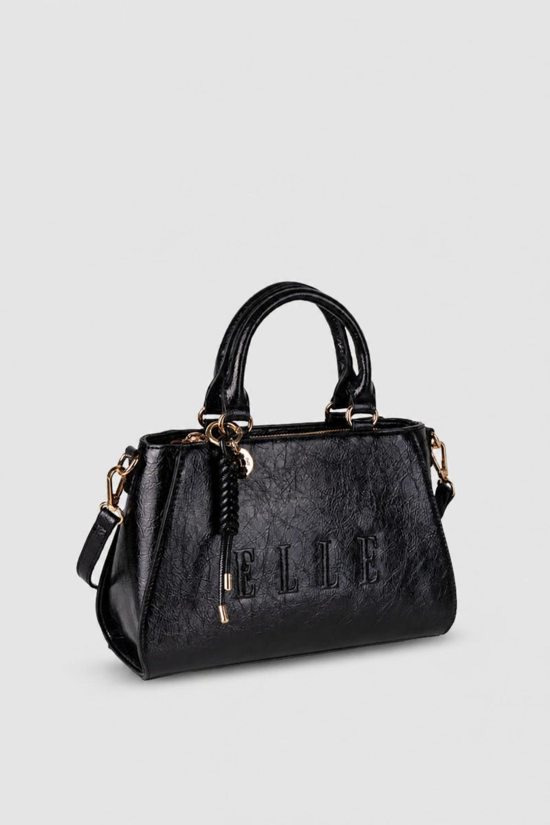 Madonna Crossbody Sling Bag - Black