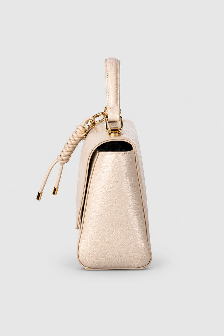 Madonna Flapover Sling Bag - Off White
