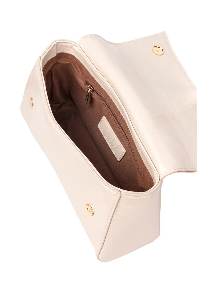 Madonna Flapover Sling Bag - Off White