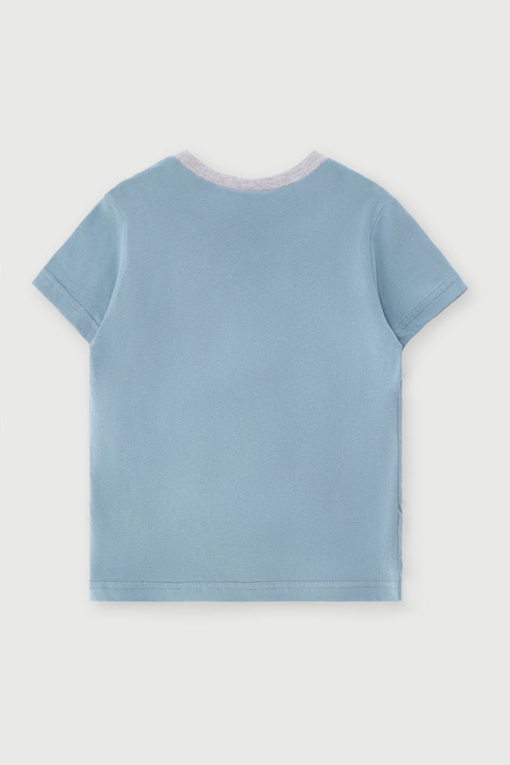 Pre-Girls Tom & Jerry Tee - Blue