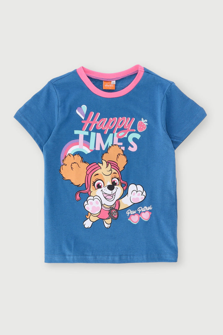 Pre-Girls Paw Patrol Tee - Grey