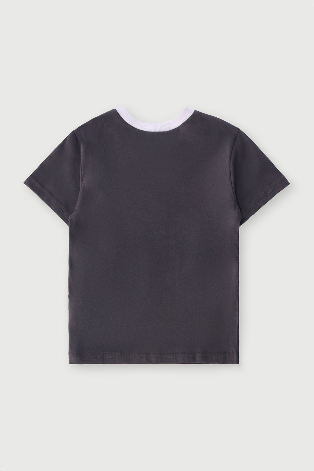 Pre-Boys Bluey Tee - Dark Grey