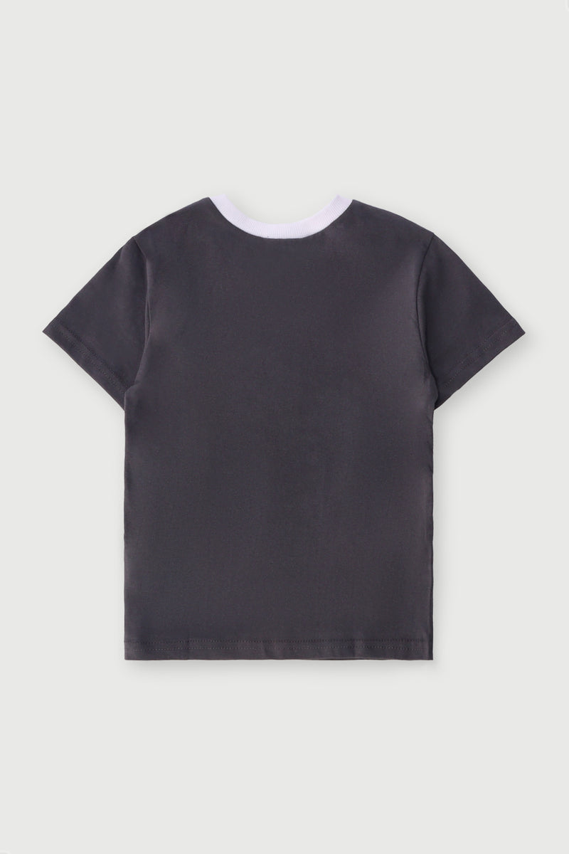 Pre-Boys Bluey Tee - Dark Grey