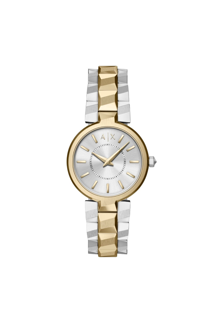Ladies Audora Two-Hand Two-Tone Stainless Steel Watch