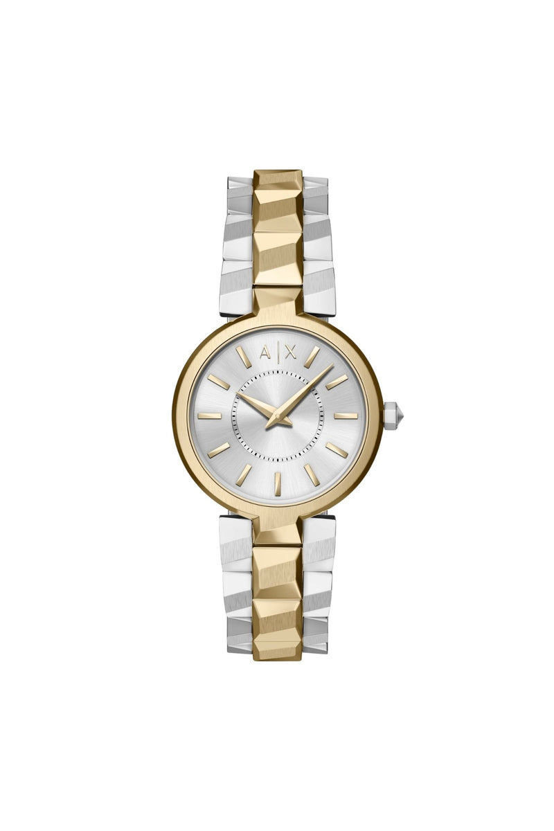 Ladies Audora Two-Hand Two-Tone Stainless Steel Watch