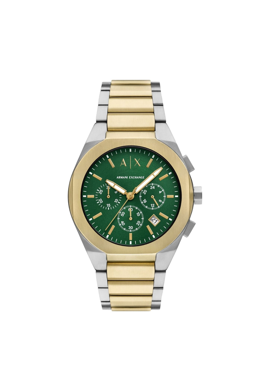 Mens Sync Chronograph Two-Tone Stainless Steel Watch