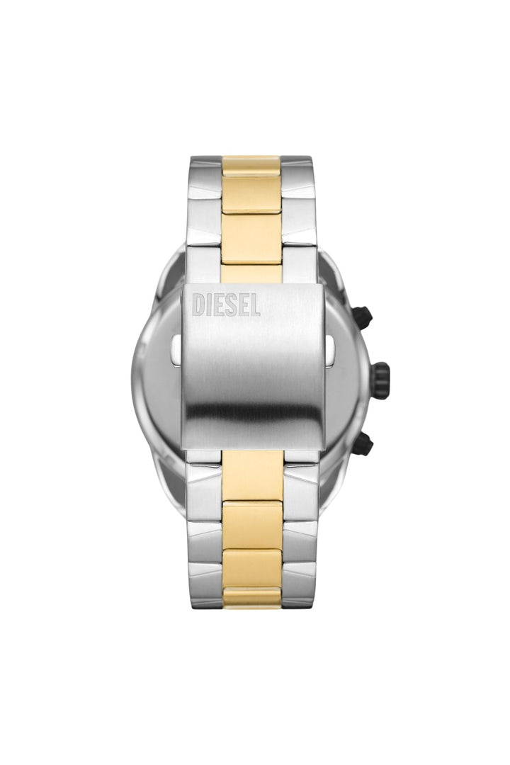 Mens Spiked Chronograph Two-Tone Stainless Steel Watch