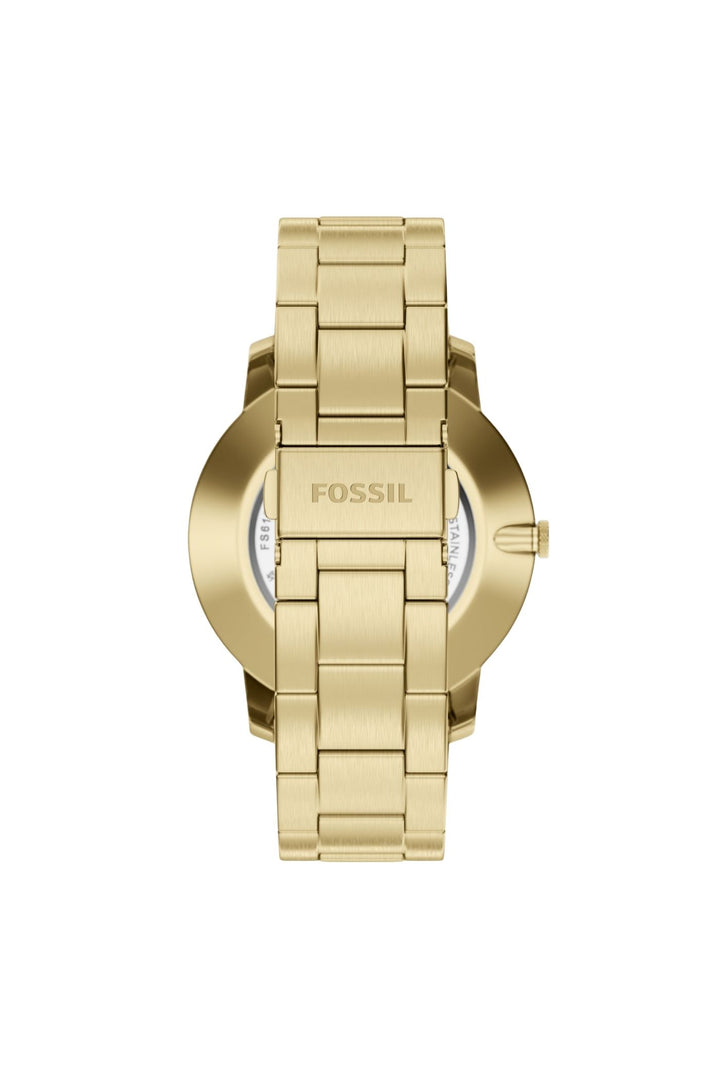 Mens Minimalist 44Mm Three-Hand Gold-Tone Stainless Steel Watch