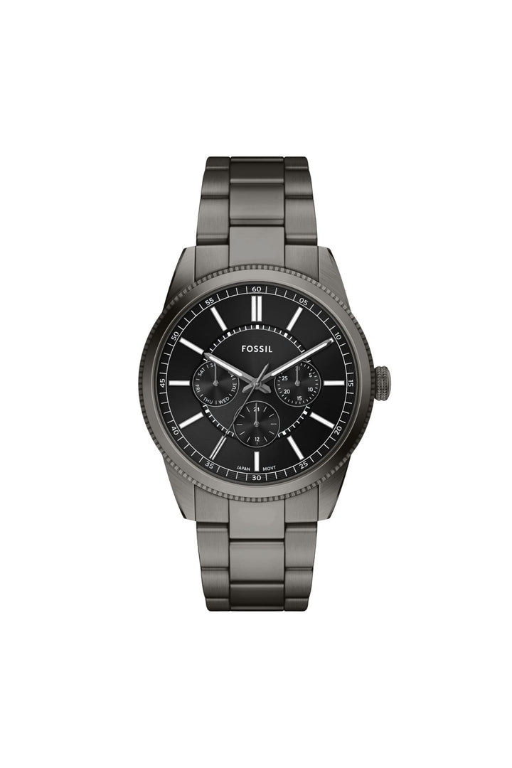 Mens Pearson 42Mm Multifunction Gunmetal Stainless Steel Watch