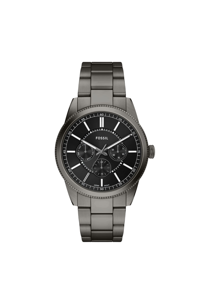 Mens Pearson 42Mm Multifunction Gunmetal Stainless Steel Watch